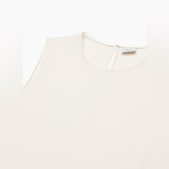 Aritzia Babaton Belfry Blouse Birch XS - Picture 3 of 5